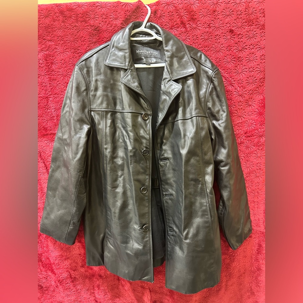 Men’s Black Leather Jacket